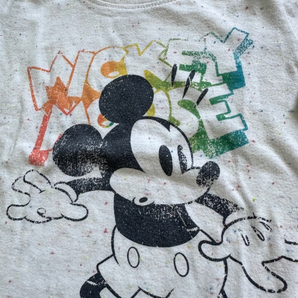 Disney Mickey Mouse Tee Shirt 12M - Picture 3 of 5